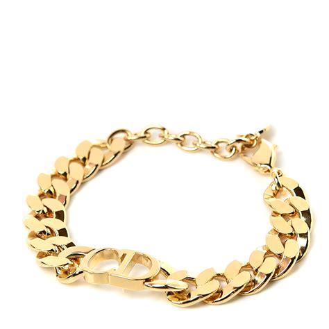 christian dior chain bracelet.